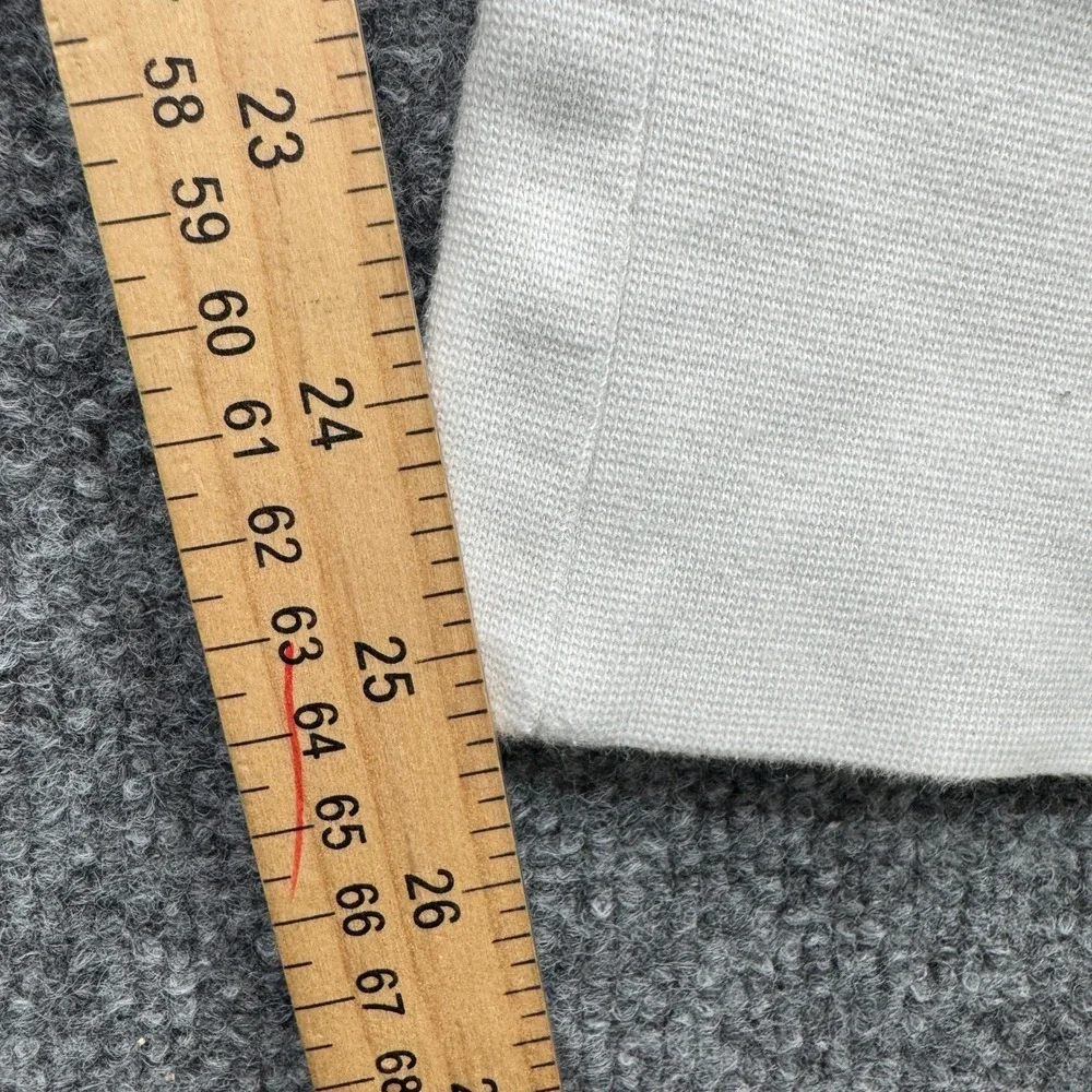 Nike Tech Fleece Jogger Pants Mens XL White Tapered Zipper Pocket Athletic